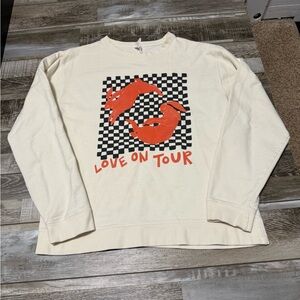 Harry Styles Love On Tour Graphic Long Sleeve Concert Tour Top
